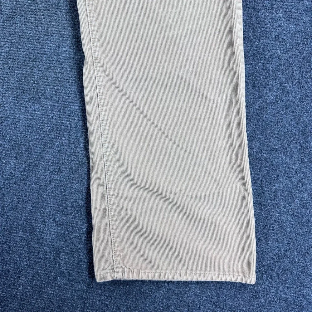 Lucky Brand Corduroy Pants Mens 32x30 Tan 361 Vintage Straight Khaki Cords